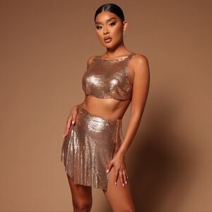 Gold Chainmail Set